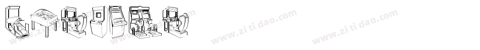 Video Games字体转换